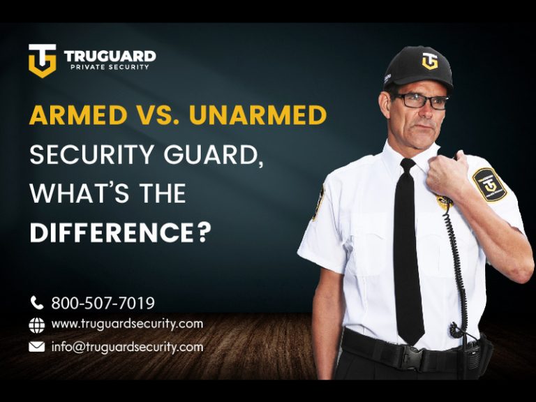 Armed vs. Unarmed Security Guard, What's The Difference?