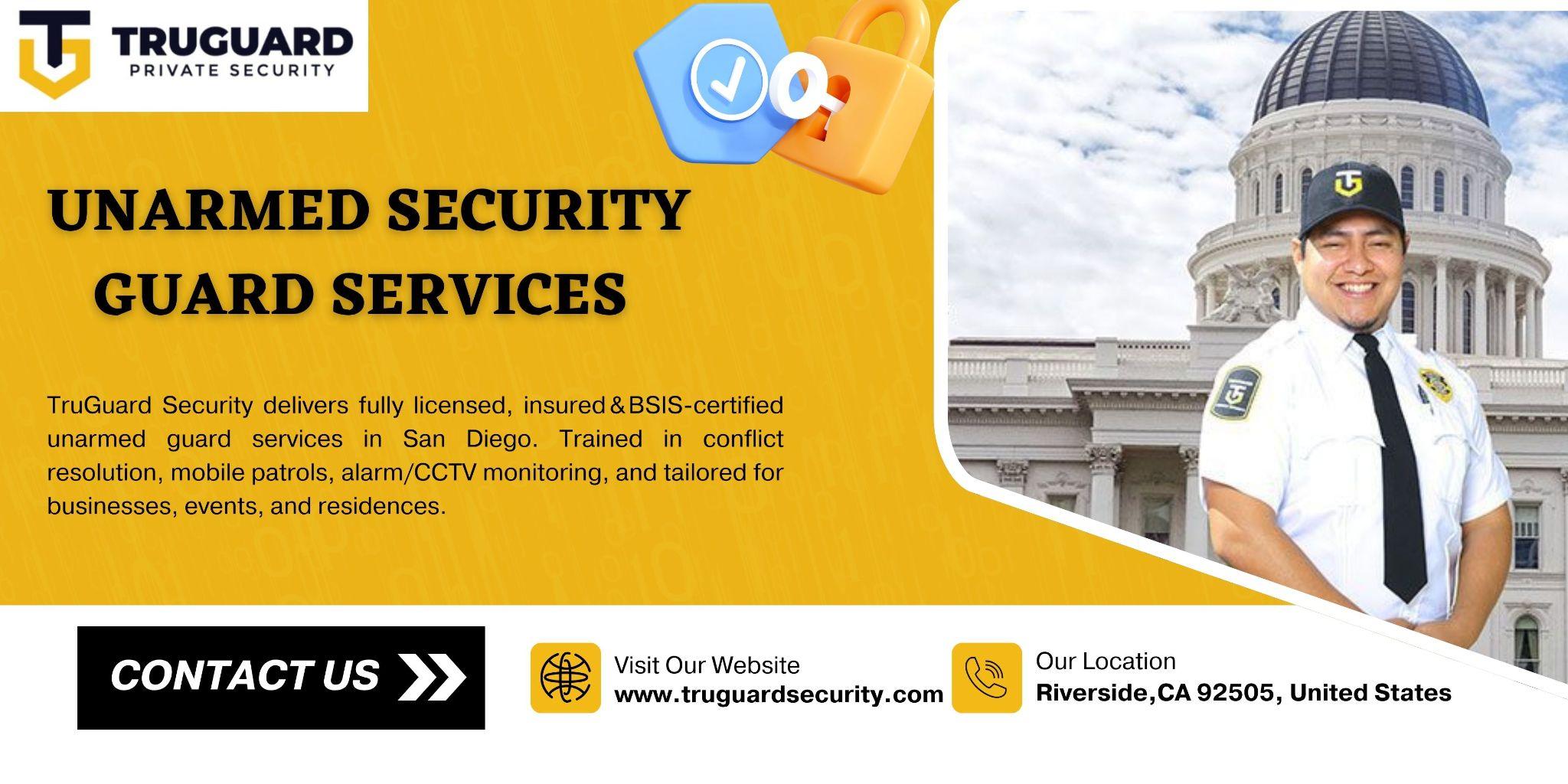 Armed and Unarmed Security Guards